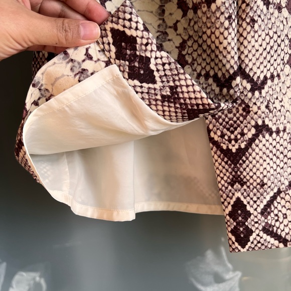 J.Crew No.2 Pencil Skirt in Python Print - Picture 5 of 7